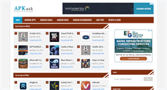 Desktop Screenshot of apkask.com